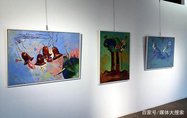 跨越喜馬拉雅的藝術對話 尼泊爾女畫家拉吉尼畫展在香海禪寺開幕